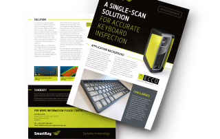 3D inspection in keyboard manufacturing