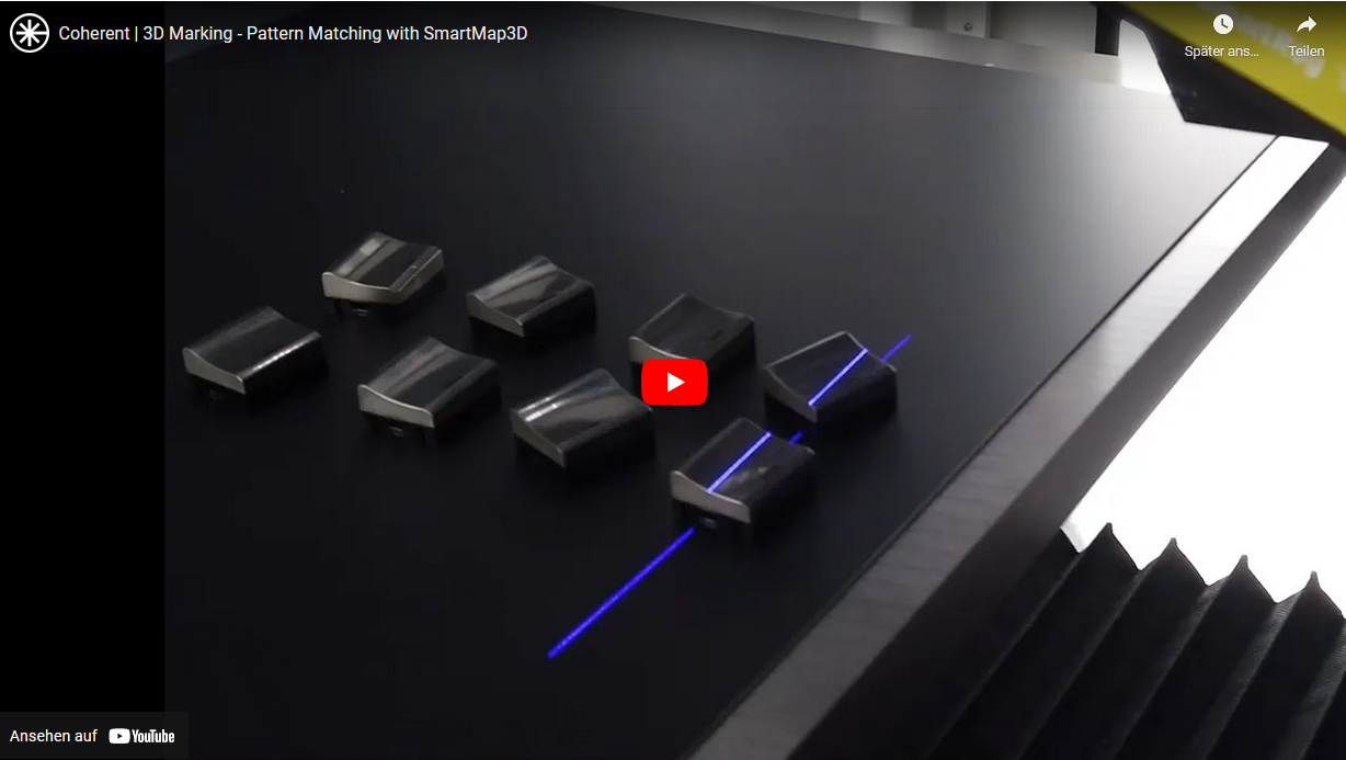 3D Marking - Pattern Matching Machine with SMartRay sensor
